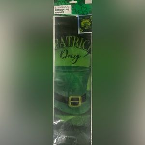 🍄NEW St. Patrick’s Day Decorative Banner Garden Flag Leprechaun Shamrock